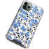 Cat Coq Blue Cherry Blossoms iPhone 12 Pro Clear Case