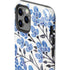 Cat Coq Blue Cherry Blossoms iPhone 12 Pro Impact Case