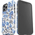 Cat Coq Blue Cherry Blossoms iPhone 12 Pro Impact Case