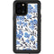 Cat Coq Blue Cherry Blossoms iPhone 12 Pro Max Waterproof Case