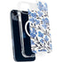 Cat Coq Blue Cherry Blossoms iPhone 13 MagSafe Case