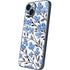 Cat Coq Blue Cherry Blossoms iPhone 14 Plus Skin