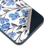 Cat Coq Blue Cherry Blossoms iPhone 14 Plus Skin