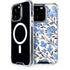Cat Coq Blue Cherry Blossoms iPhone 14 Pro MagSafe Case