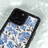 Cat Coq Blue Cherry Blossoms iPhone 14 Pro Max Waterproof Case