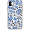 Cat Coq Blue Cherry Blossoms iPhone X Skin