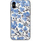 Cat Coq Blue Cherry Blossoms iPhone XS Skin