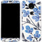 Cat Coq Blue Cherry Blossoms Moto E5 Plus Skin