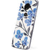 Cat Coq Blue Cherry Blossoms Moto E5 Plus Skin