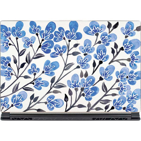 Cat Coq Blue Cherry Blossoms MSI GS65 Stealth Laptop Skin