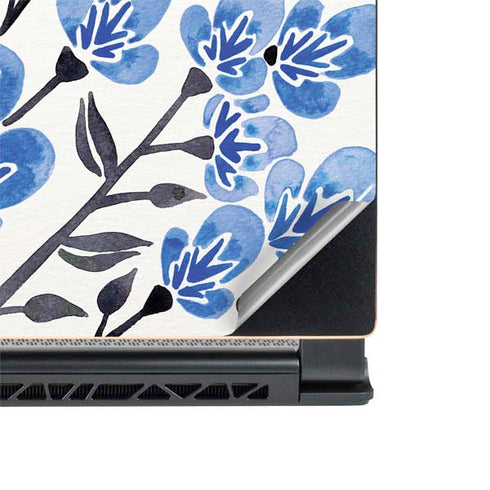 Cat Coq Blue Cherry Blossoms MSI GS65 Stealth Laptop Skin