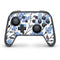 Cat Coq Blue Cherry Blossoms Nintendo Switch Pro Controller Skin