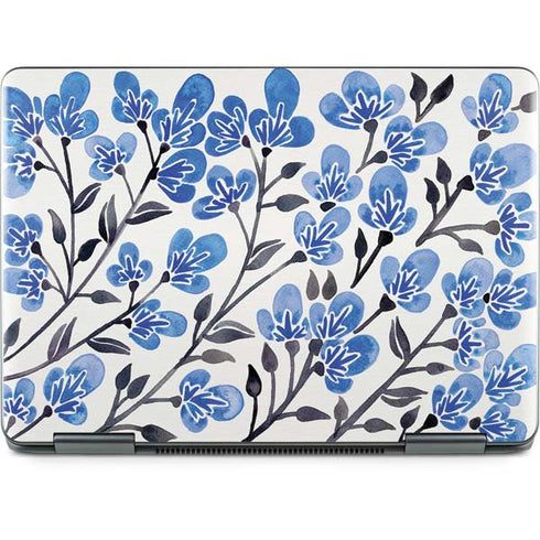 Cat Coq Blue Cherry Blossoms Notebook 9 Pro 13in (2017) Skin