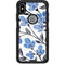 Cat Coq Blue Cherry Blossoms Otterbox Commuter iPhone Skin