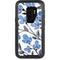 Cat Coq Blue Cherry Blossoms Otterbox Defender Galaxy Skin