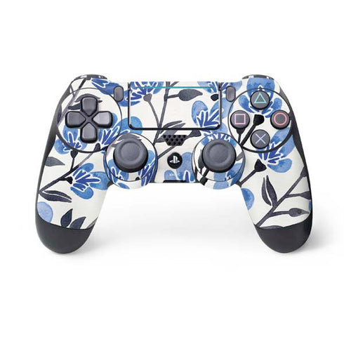 Cat Coq Blue Cherry Blossoms PS4 Pro/Slim Controller Skin