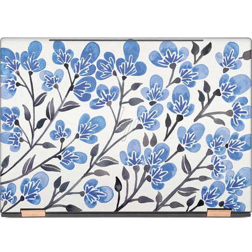 Blue Cherry Blossoms by Cat Coq HP Spectre Skin