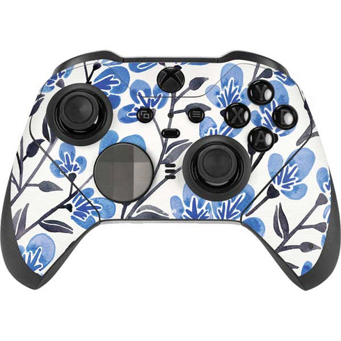 Cat Coq Blue Cherry Blossoms Xbox Elite Wireless Controller Series 2 Skin