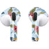 Blue Fall Flowers Apple AirPods (3rd Gen 2021) Skin