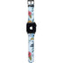 Blue Fall Flowers Apple Watch Band 38-40mm