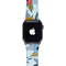 Blue Fall Flowers Apple Watch Band 42-44mm
