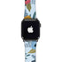 Blue Fall Flowers Apple Watch Band 42-44mm
