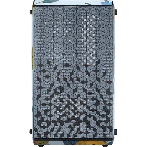 Blue Fall Flowers Cooler Master MasterBox Q300L Mini Tower Skin