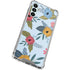 Blue Fall Flowers Galaxy A13 5G Clear Case