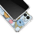 Blue Fall Flowers Galaxy A13 5G Clear Case