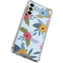 Blue Fall Flowers Galaxy A15 5G Clear Case