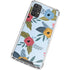 Blue Fall Flowers Galaxy A32 5G Clear Case