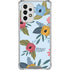 Blue Fall Flowers Galaxy A33 5G Clear Case