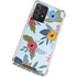 Blue Fall Flowers Galaxy A52 5G Clear Case
