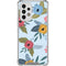 Blue Fall Flowers Galaxy A53 5G Clear Case