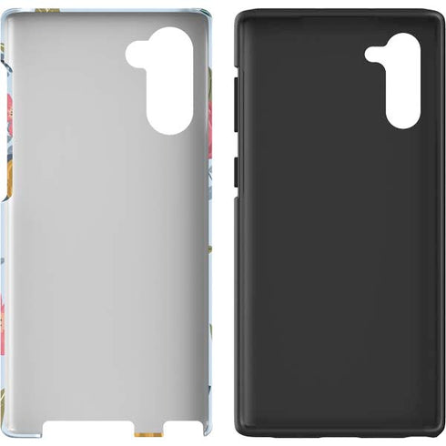 Blue Fall Flowers Galaxy Note 10 Pro Case