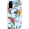 Blue Fall Flowers Galaxy S20 Lite Case