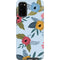 Blue Fall Flowers Galaxy S20 Pro Case