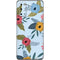 Blue Fall Flowers Galaxy S20 Skin