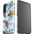 Blue Fall Flowers Galaxy S21 Plus 5G Pro Case