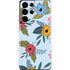 Blue Fall Flowers Galaxy S21 Ultra 5G Skin