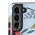 Blue Fall Flowers Galaxy S22 Plus Pro Case