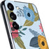 Blue Fall Flowers Galaxy S22 Plus Skin
