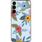 Blue Fall Flowers Galaxy S22 Skin
