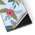 Blue Fall Flowers Galaxy S22 Ultra Skin