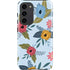 Blue Fall Flowers Galaxy S23 Plus Pro Case