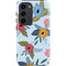 Blue Fall Flowers Galaxy S23 Pro Case