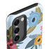 Blue Fall Flowers Galaxy S23 Pro Case