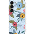 Blue Fall Flowers Galaxy S23 Skin