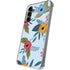 Blue Fall Flowers Galaxy S24 Plus Clear Case