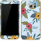 Blue Fall Flowers Galaxy S7 Edge Skin